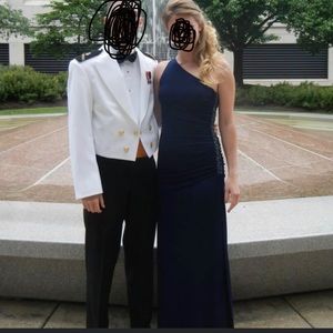 Navy Blue Formal Dress